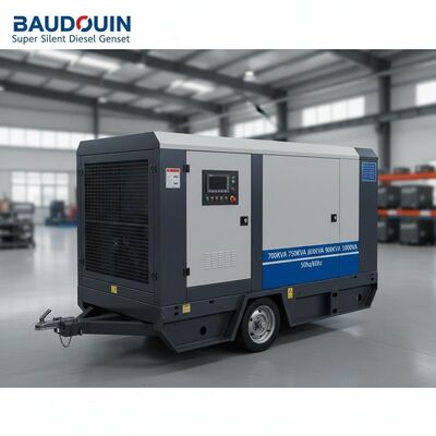 Générateurs diesel portables à haute fréquence 700KVA 750KVA 800KVA 900KVA 1000KVA