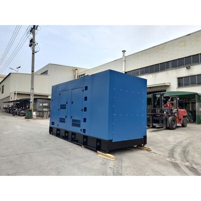 Groupes électrogènes diesel silencieux silencieux Doosan 650kW Générateurs portatifs diesel insonorisés 813kva Moteur diesel Générateurs 813KVA