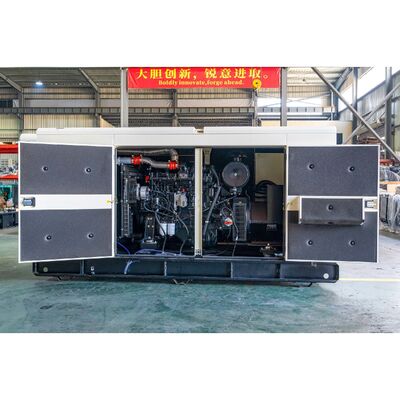 Cummin s  Genset 80kW 100KVA Durable Rust-proof Power Super Silent Portable Diesel Generator Home Use Small  Customizable